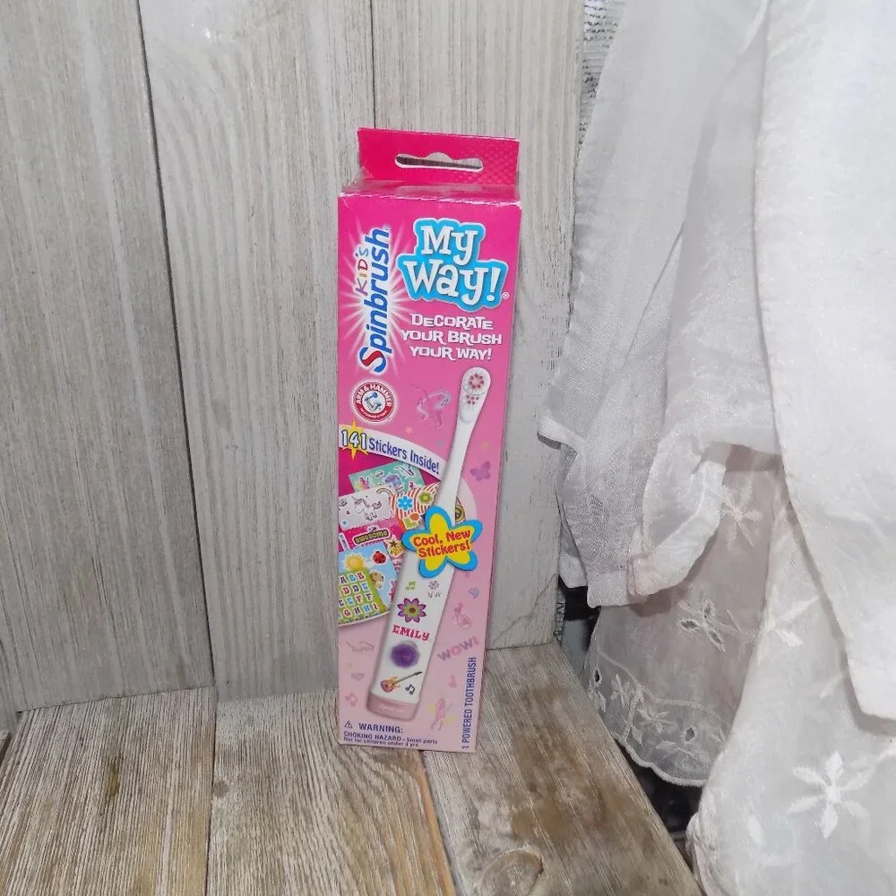 Kids Spinbrush My Way with Horses Stickers *